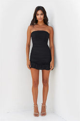 Young Free Gal Mini Dress Black